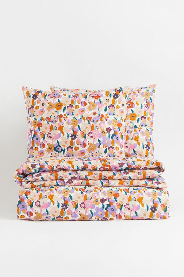 Cubreduvet doble/king con motivo floral