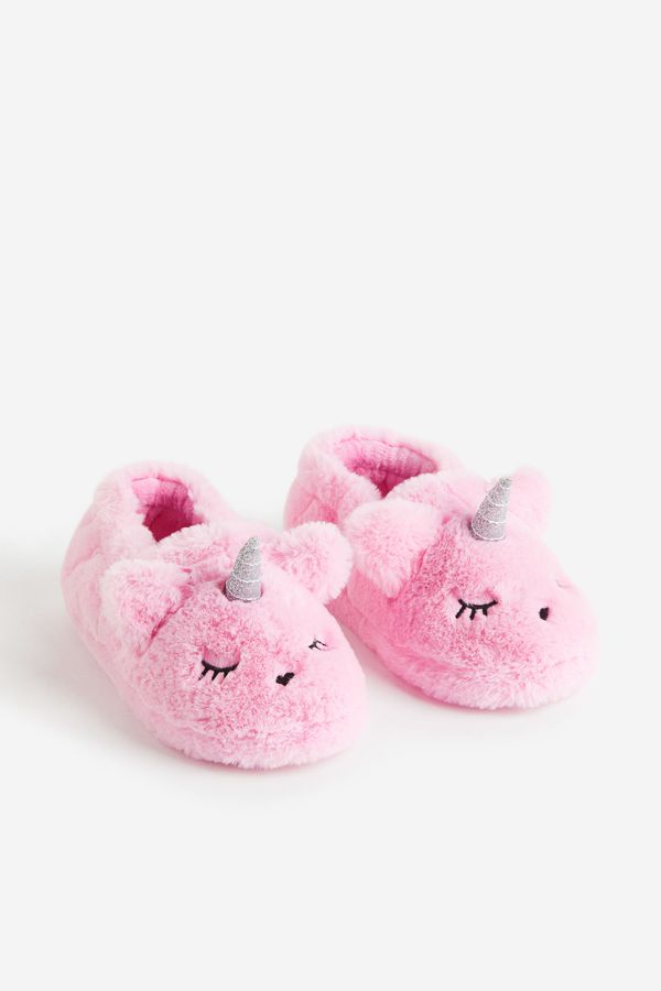 Pantuflas con aplicación