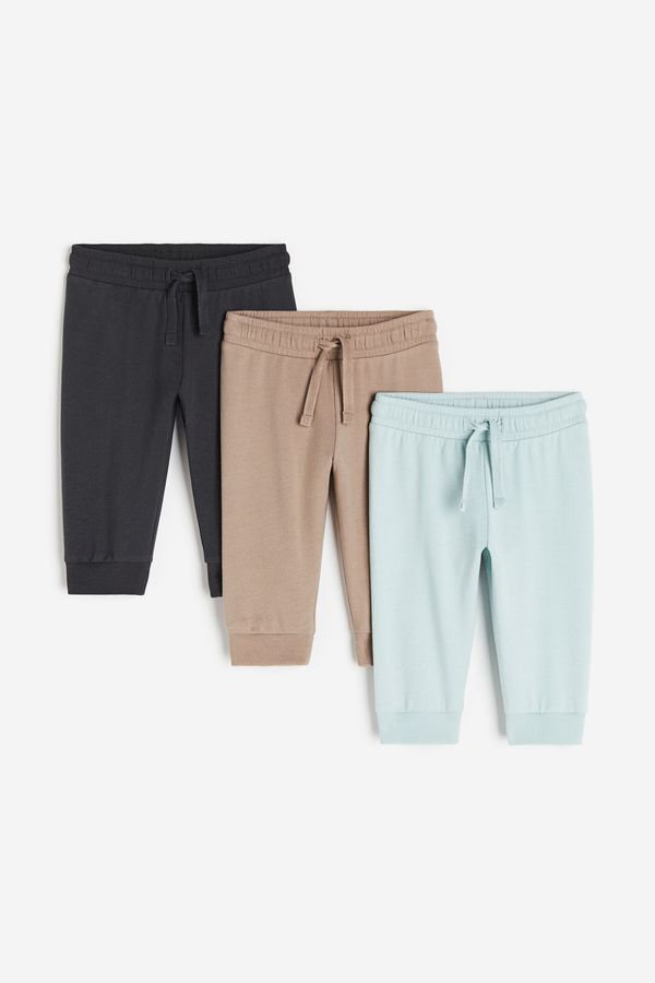 Pack de 3 joggers de algodón