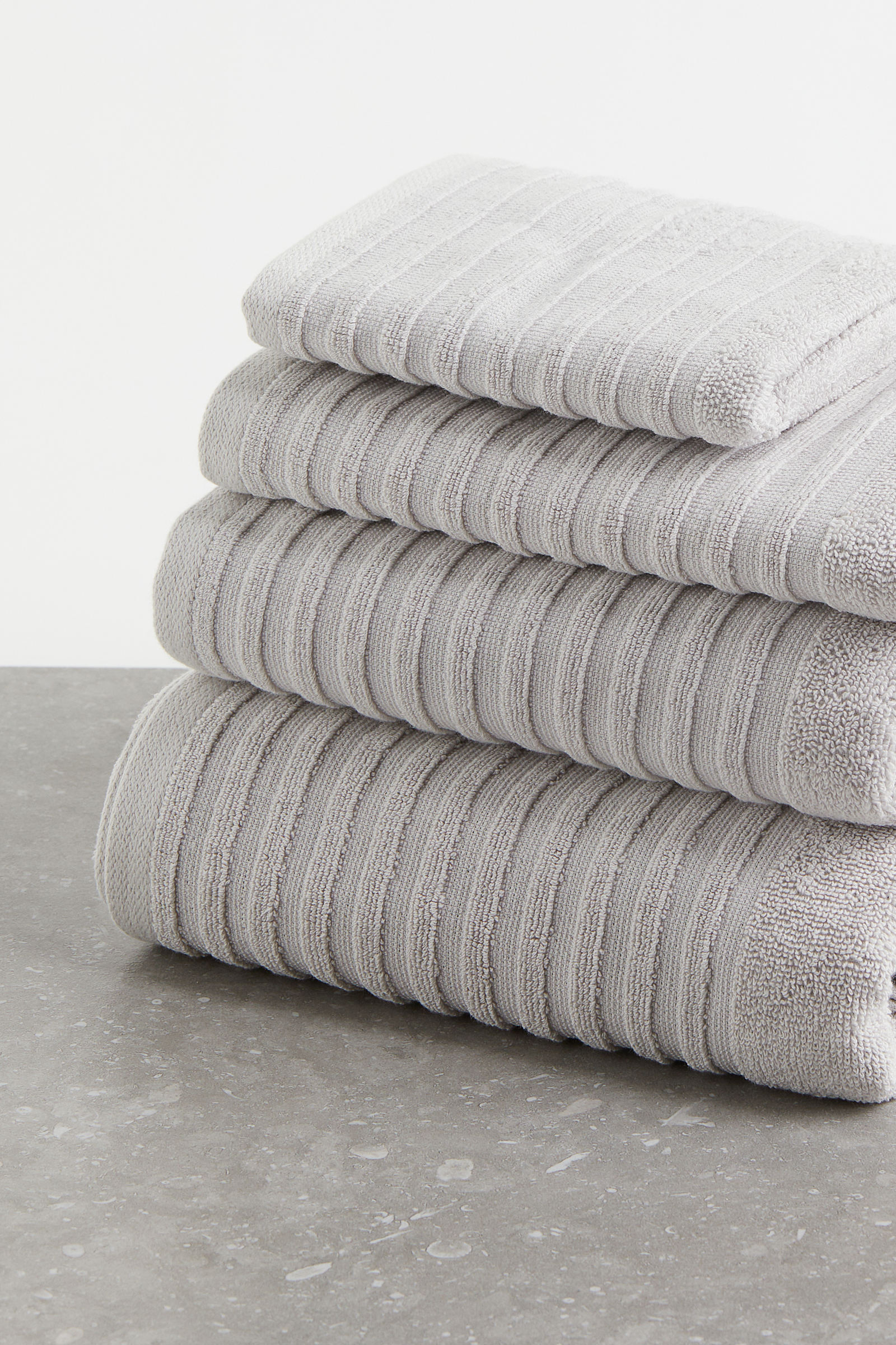 Pack de 2 toallas de baño grandes en algodón - H&M PE