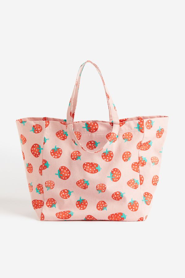 Bolso de playa estampada