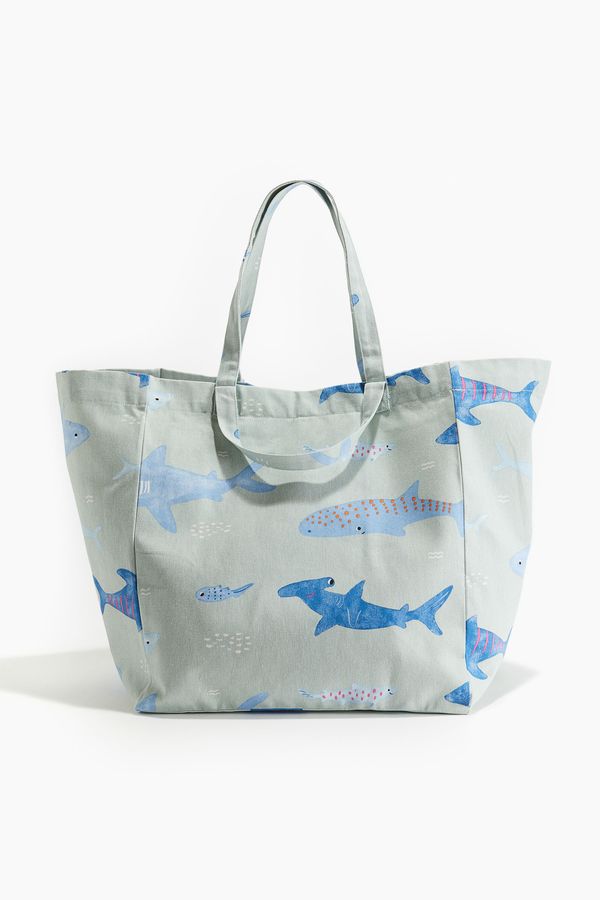 Bolso de playa estampada