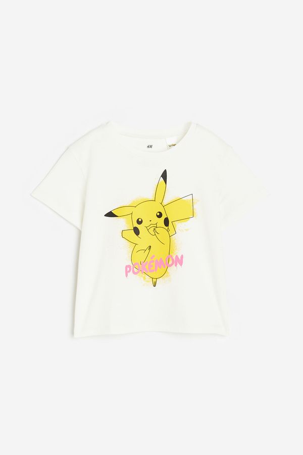 Polo de manga corta con motivo estampado