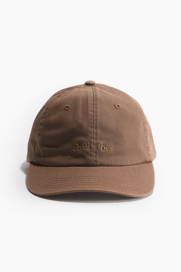 Gorra en twill de algodón