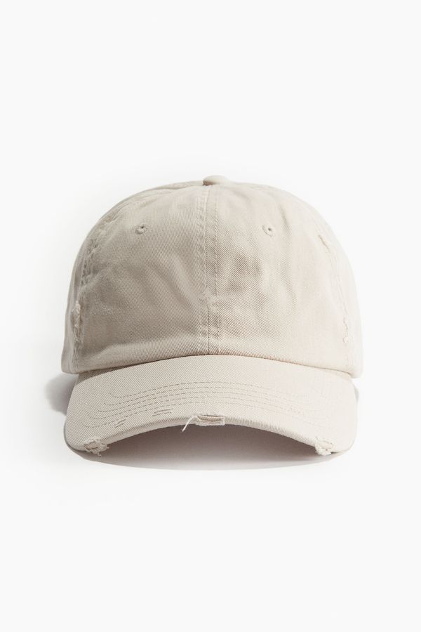 Gorra en twill de algodón