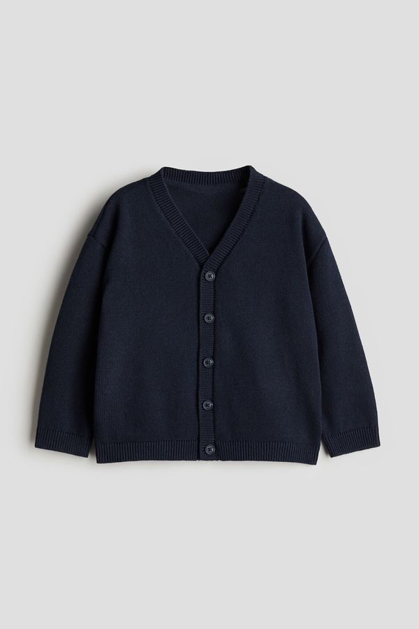 Cardigan tejido en punto gofrado