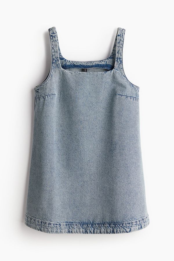 Vestido overall en denim