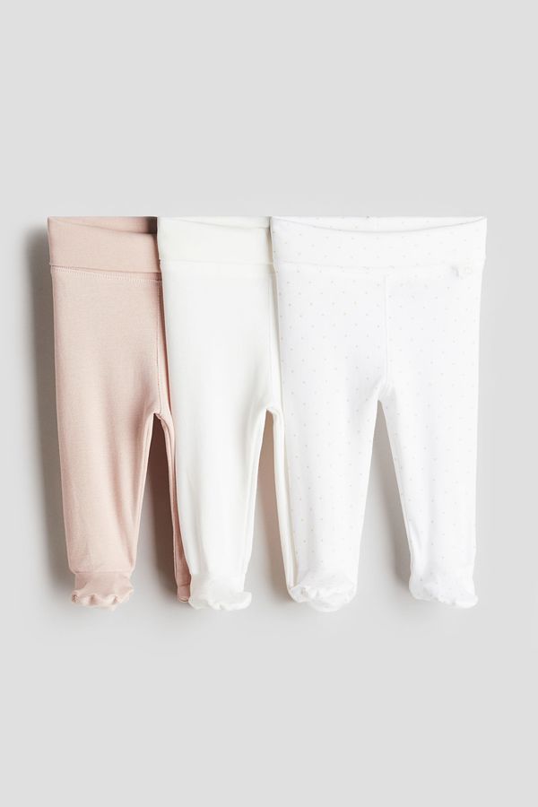 Pack de 3 pantalones con cintura plegable