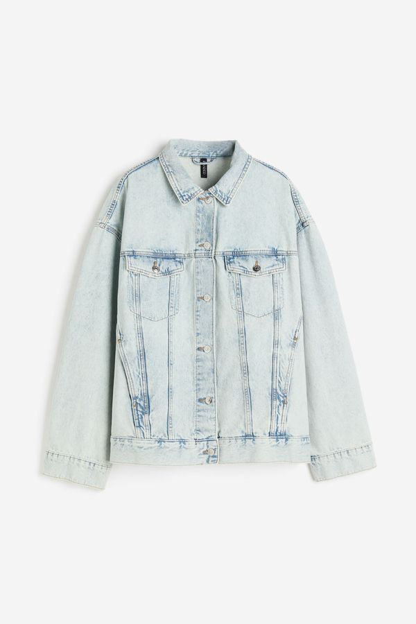 Casaca denim oversize