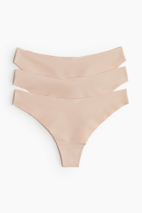 Pack de 3 calzones tanga efecto invisible
