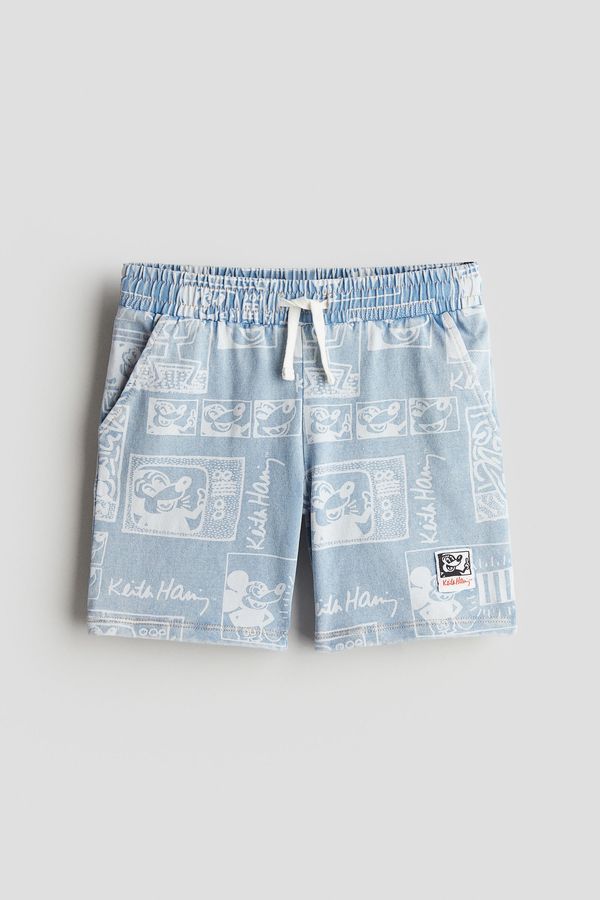 Bermudas estampadas de punto