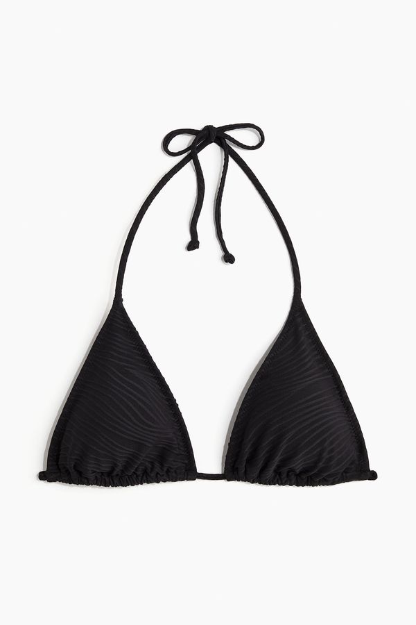 Top de bikini de triángulo con relleno