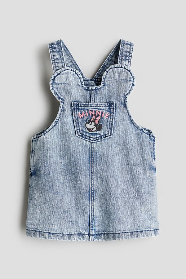 Vestido overall denim