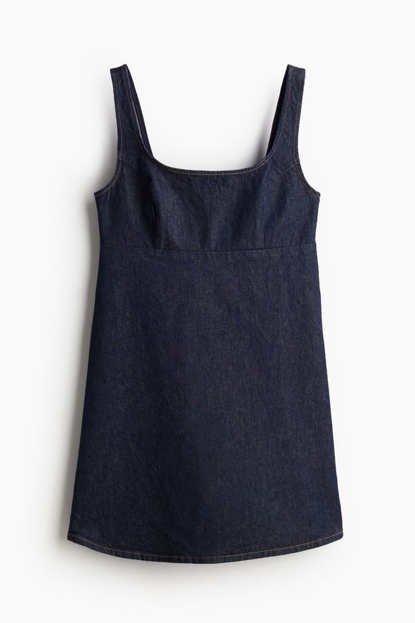 Vestido overall en denim