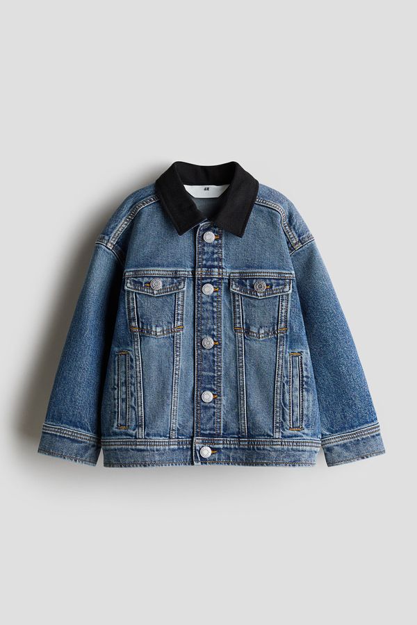 Casaca oversize en denim