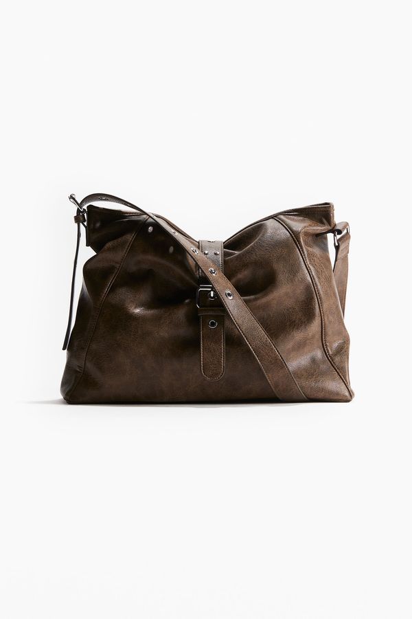 Cartera cruzada en tejido revestido