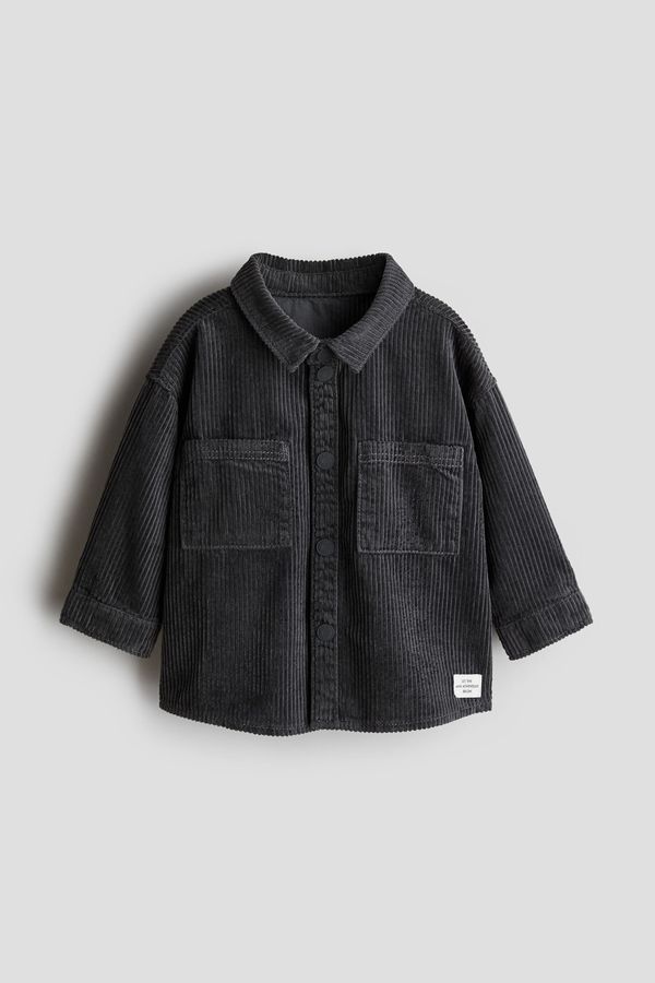 Camisa de corduroy en algodón