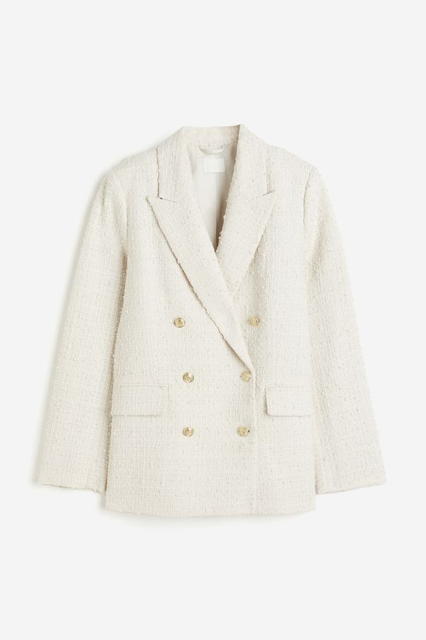 Blazer oversize de bouclé