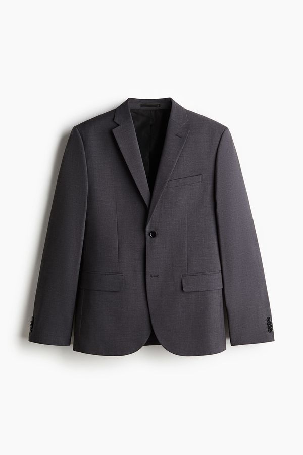 Blazer de botonadura sencilla Slim Fit