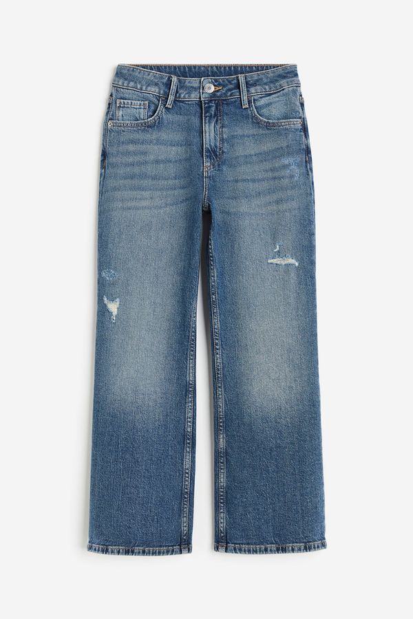 Baggy Fit Bootcut Leg Jeans