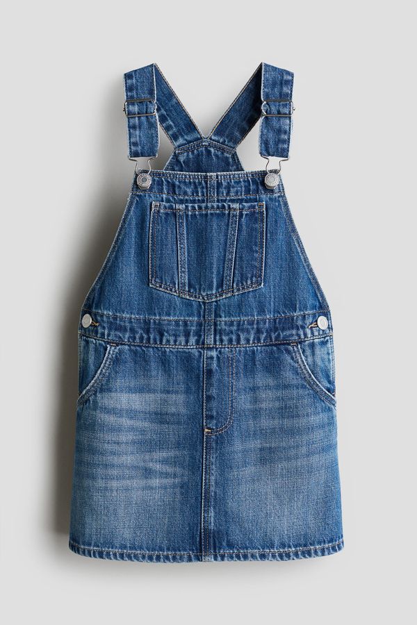 Vestido overall denim