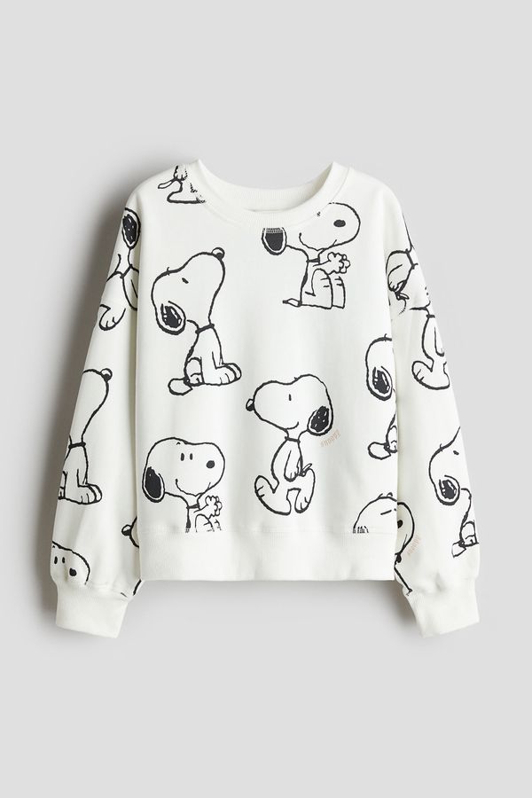 Polera con motivo estampado