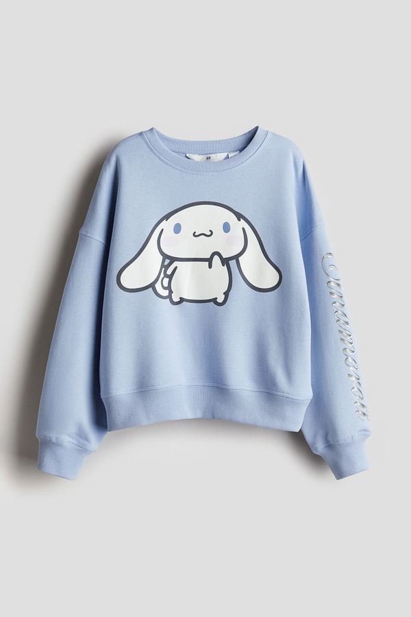Polera con motivo estampado