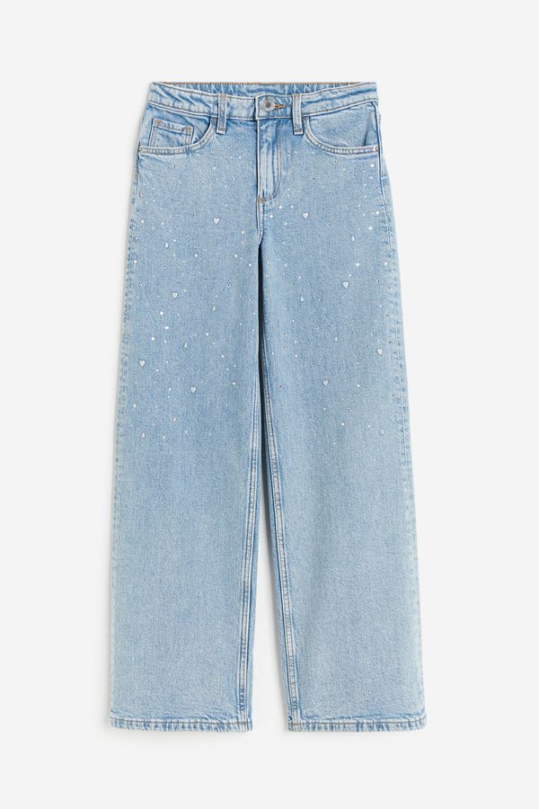 Wide Leg Low Jeans