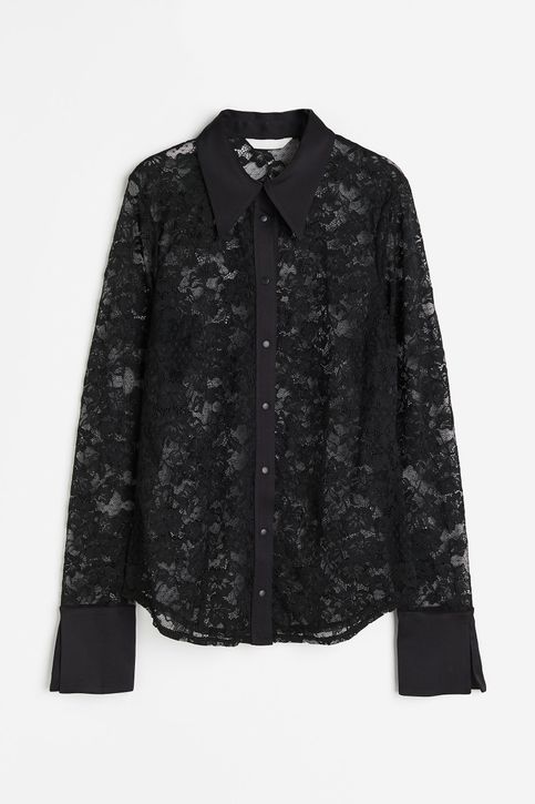 Camisa de encaje H M PE