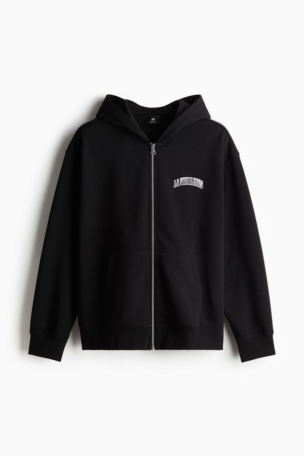 Casaca polera con cierre Relaxed Fit