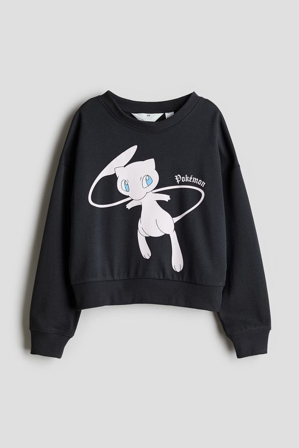 Polera con motivo estampado