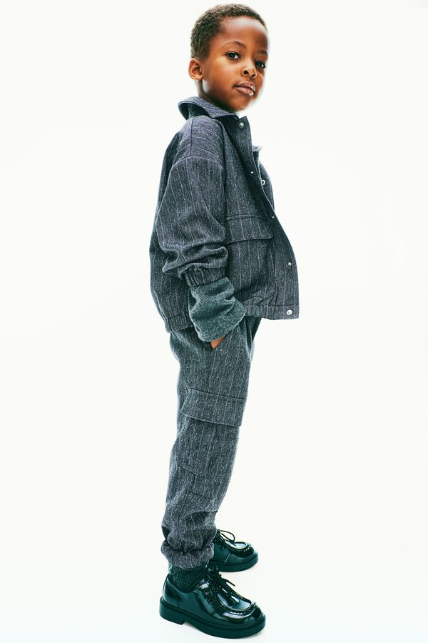 Joggers cargo de twill