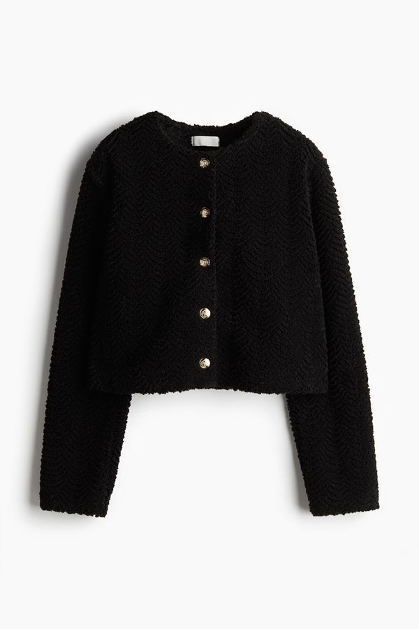 Cardigan de carnero sintético