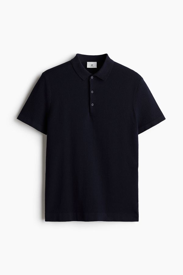 Polo camisero texturizado Slim Fit