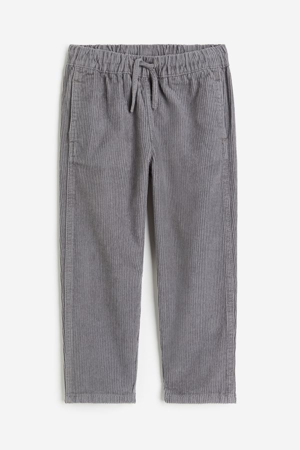 Joggers de corduroy