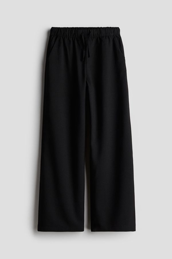 Pantalón amplio de twill