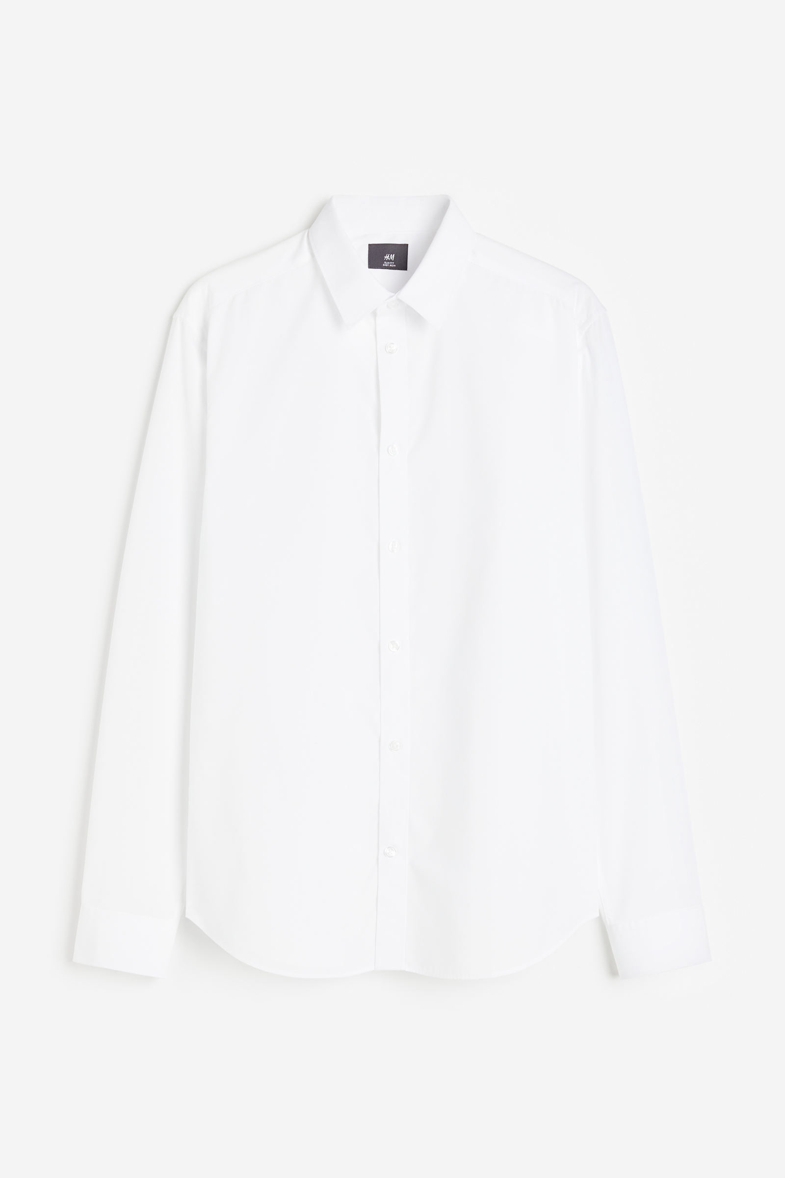 H&m camisa blanca hombre on sale