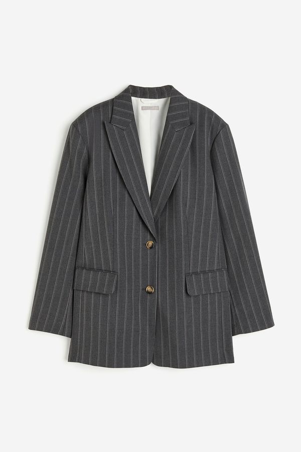 Blazer oversize de twill