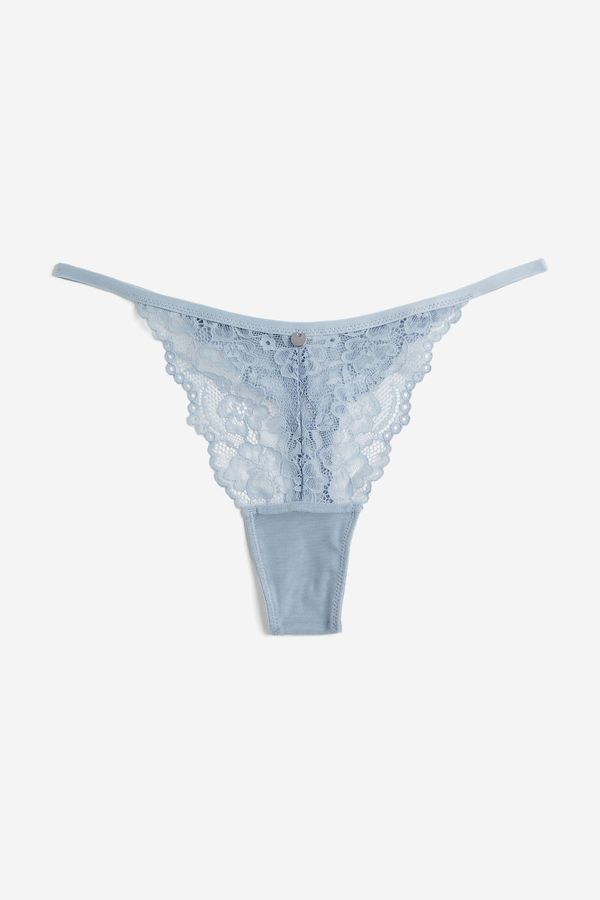 Pack de 3 calzones tanga de encaje