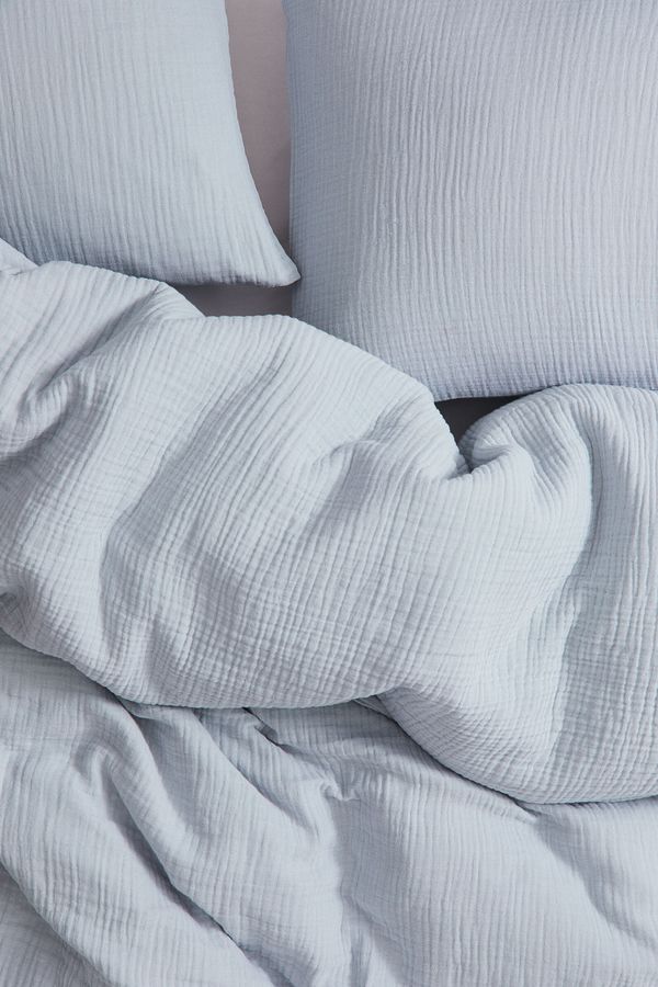 Conjunto de funda de duvet de 2 plazas en muselina