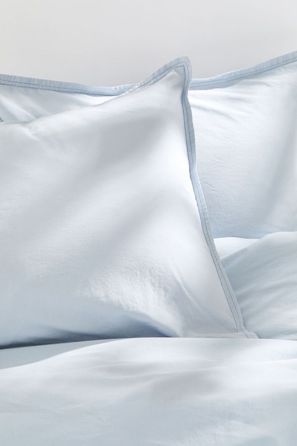 Conjunto de cubreduvet en algodón lavado