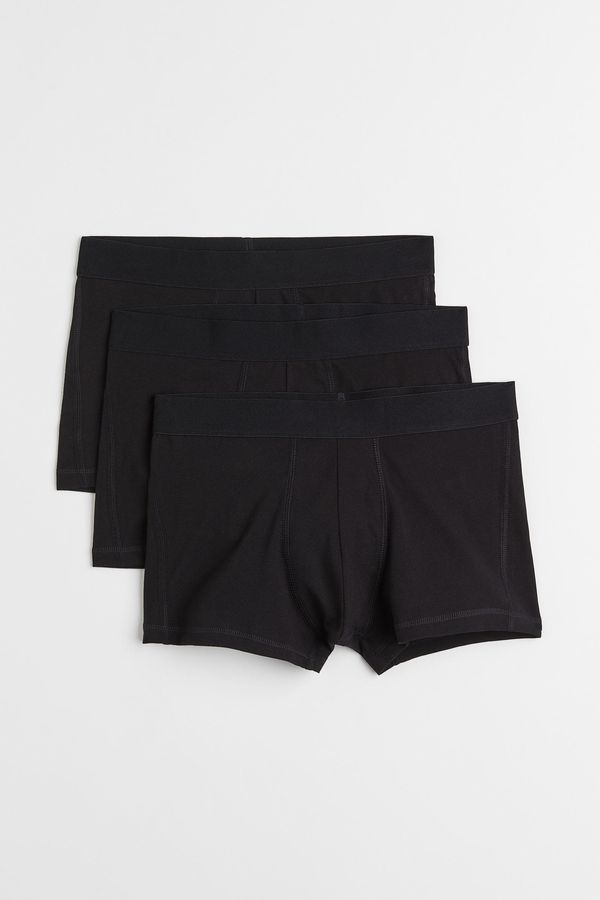 Pack de 3 calzoncillos trunk cortos con Lycra®