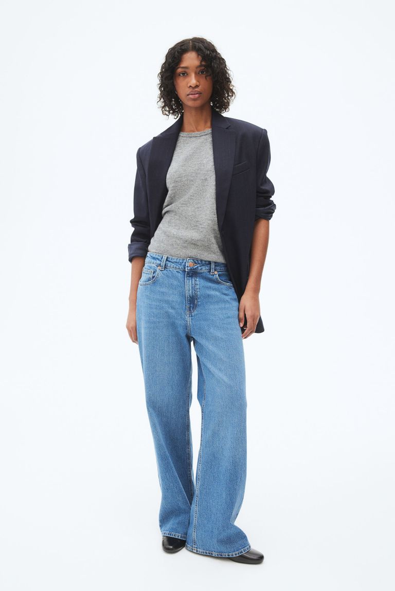 Chompa tejida de punto fino