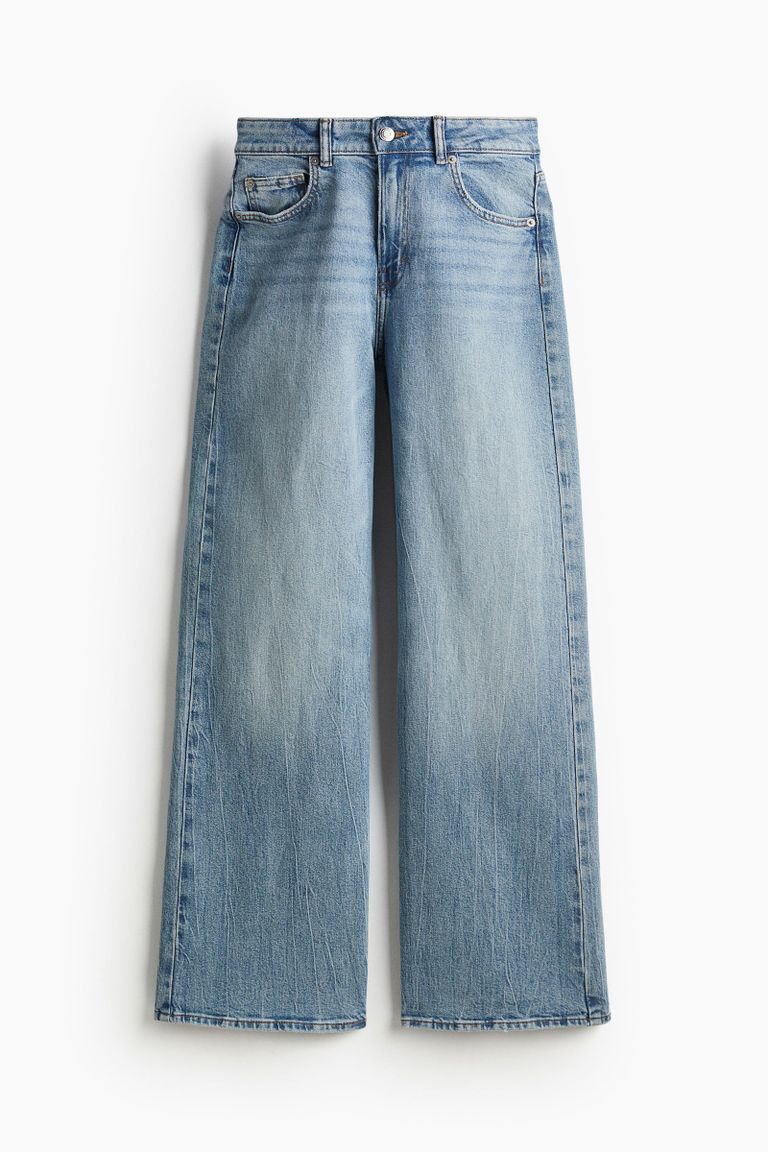 Wide High Jeans 38